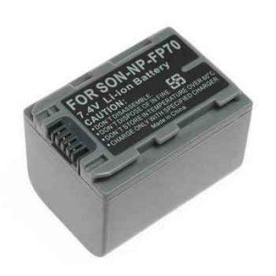 Батарея (аккумулятор) Sony NP-FP70 (NP-FP71) копия 1300 mAh
