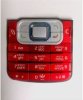 Клавиатура (кнопки) для Nokia 6120 Classic, 6122 Classic, Красный совместимый