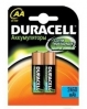Аккумулятор АА NiMh Duracell, тип AA R06 LR6 LR06 (2 шт. в одной упаковке) 2450 mAh