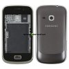 Корпус для Samsung S6500 Galaxy Mini 2 серебристый + оранжевый