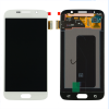 Дисплей (экран) для Samsung Galaxy S6 G920F с тачскрином белый