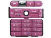 Клавиатура (кнопки) для Nokia 3250 с дополнительными кнопками розовый совместимый