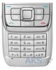 Клавиатура (кнопки) для Nokia E66 белый совместимый