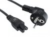 Сетевой шнур (кабель питания) 3-х контактный (IEC C5, 213350-009, 213350-409, чебурашка, микки маус)