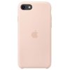 Чехол Silicone Case для Apple iPhone 7, 8, SE 2020 Розовый песок/Пудровый (№19)
