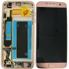 Дисплей (экран) для Samsung Galaxy S7 Edge G935F G935FD Розовый в сборе с тачскрином, частью корпуса