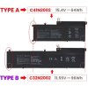 Батарея (аккумулятор) 11.55V 96Wh 8230mAh ORIG для ноутбука Asus ZenBook Flip 15 UX654, ZenBook Pro