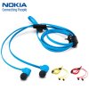 Наушники (стерео гарнитура) оригинальные Nokia WH-510 Синие 3.5 мм для Nokia 1280, 2700, 5130, 5228,