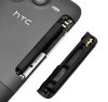 Задняя крышка для HTC Desire HD A9191 крышка для АКБ, боковая коричневый