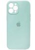 Чехол Silicone Case для Apple iPhone 12 / 12Pro МЕНТОЛ