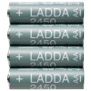 Аккумулятор IKEA LADDA (ИКЕА ЛАДДА) 2450mAh АА NiMh тип AA R06 LR6 LR06 (4 шт. в одной упаковке) 505