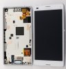 Дисплей (экран) для Sony Xperia Z5 Compact с тачскрином белый