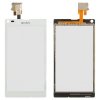 Тачскрин (сенсорный экран) Sony Xperia T2 белый