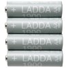 Аккумулятор IKEA LADDA (ИКЕА ЛАДДА) 1900mAh 1.2V АА NiMh тип AA R06 LR6 LR06 HR6 (4 шт. в одной упак