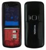 Корпус для Nokia 5320 со средней частью черный + красный совместимый