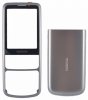 Задняя крышка для Nokia 6700 Classic серебристый матовый совместимый