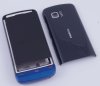 Корпус для Nokia C5-03 черный + синий совместимый