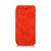 Чехол-книжка Gissar Flora 35036 для Apple iPhone 5 оранжевый