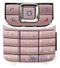 Клавиатура (кнопки) для Nokia 6111 розовый совместимый