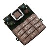 Клавиатура (кнопки) для Nokia 6300 коричневый совместимый