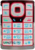 Клавиатура (кнопки) для Nokia N76 красный совместимый