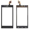 Тачскрин (сенсорный экран) для Sony Xperia J ST26i черный