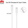 USB дата-кабель Type-C PD USB-С Huawei H09-000543, 04070887 (1.0m, 5.0A) Белый Orig для ноутбука Hua