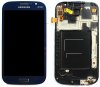 Дисплей (экран) для Samsung i9082 Galaxy Grand Duos с тачскрином и рамкой синий