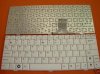 Клавиатура для ноутбука Asus EEE PC 1000, 1000H, 1000HE Series US, белая